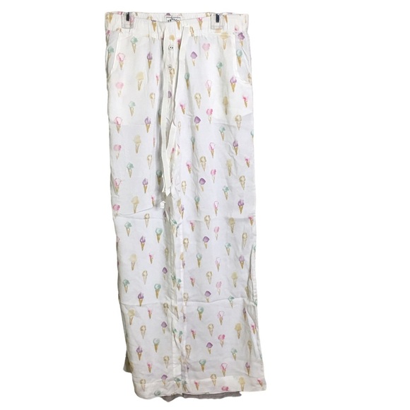 Fat Face Lounge Pants Ice Cream Pattern Size Small - Picture 2 of 6